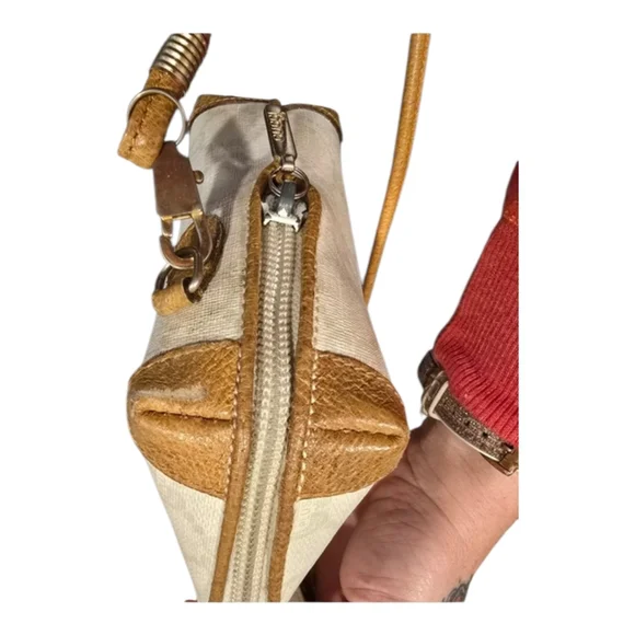 Gucci Plus Vintage Beige and Tan Crossbody Bag GUC with COA - Picture 6 of 11